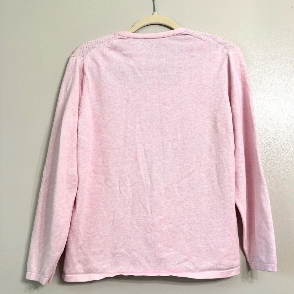 Tommy Hilfiger light pink lightweight sweater 100% Cotton - Picture 5 of 5